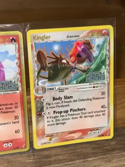 Ludicolo & Kingler Delta Species Reverse Holo 2006 Pokemon EX Crystal Guardians - Image 3