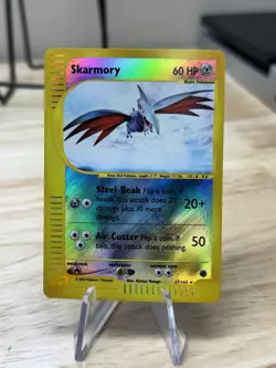 Pokemon TCG - Skarmory - 27/165 - Rare - Reverse Holo - Expedition [Near Mint] - Image 1