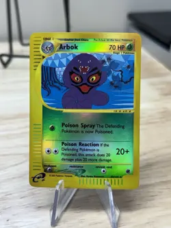 Arbok Reverse Holo 035/165 Rare Expedition Pokemon TCG NM/LP - Image 1