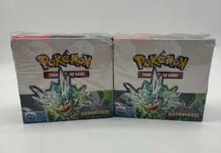 Lot (2) Pokemon Scarlet & Violet Twilight Masquerade Booster Box Factory Sealed - Image 1