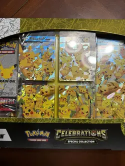 Pokemon Pikachu V-Union Special Collection Celebrations / Factory Sealed - Image 4