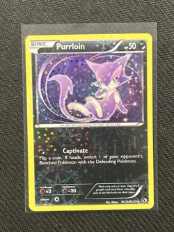 Purrloin RC13/RC25 - Pokemon Legendary Treasures: Radiant Collections - LP - Image 1