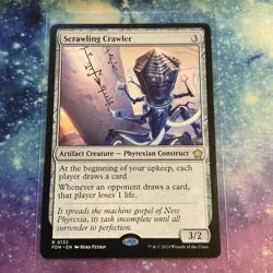 Scrawling Crawler (REGULAR) x1 - MTG Foundations FDN #132 - Image 1