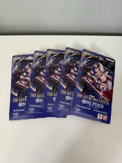 x5 One Piece OP-14 Sleeved Booster Packs Lot | Official Bandai | Factory Sealed - Image 1