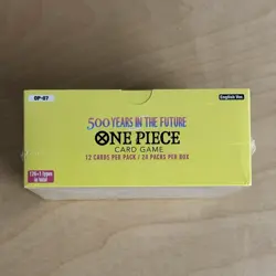 One Piece TCG 500 Years In The Future Booster Box OP-07 English Sealed - Image 2