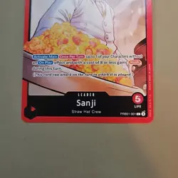 Sanji - PRB01-001 - Leader - One Piece Premium Booster The Best - PRB-01 TCG CCG - Image 3