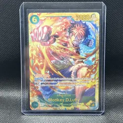 Monkey D Luffy SEC OP13-118 Carrying on His Will One Piece English - Image 1
