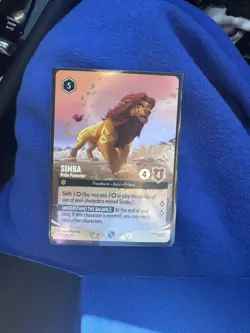 Simba - Pride Protector 8 Disney Lorcana Promo Cards non holo - Image 1