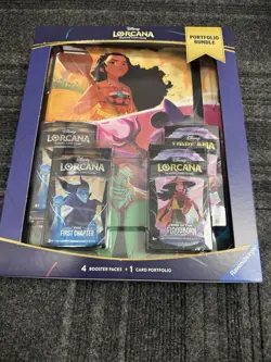 Disney Lorcana The First Chapter Rise of Floodborn Portfolio Bundle - Image 1