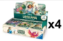 SEALED CASE! 4x Disney Lorcana: Archazia's Island Booster Boxes! - Image 1