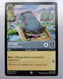 Disney Lorcana TCG - Fabled: Eeyore (183/204) - Common - Near Mint - Image 1