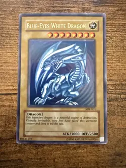 Yu-Gi-Oh! TCG Blue-Eyes White Dragon SDK-001 Ultra Rare Lot Of 2x - Image 1