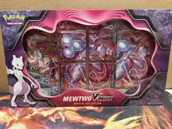 Pokemon TCG Mewtwo V-Union Special Collection Box Sealed Evolving Skies Pack 820650106934 - Image 1