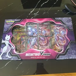 Pokemon TCG Mewtwo V-Union Special Collection Box Sealed Evolving Skies Pack 820650106934 - Image 1