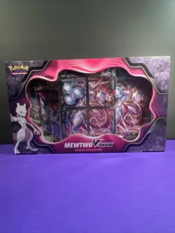 Pokemon TCG Mewtwo V-Union Special Collection Box Sealed Evolving Skies Pack PC 820650106934 - Image 1