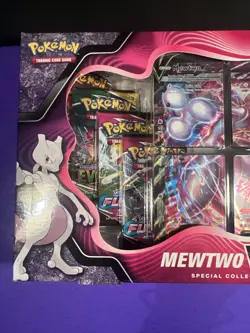 Pokemon TCG Mewtwo V-Union Special Collection Box Sealed Evolving Skies Pack PC 820650106934 - Image 5