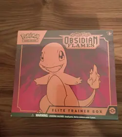 Pokemon: Scarlet & Violet 3: Obsidian Flames Elite Trainer Box - 9 Packs 820650853913 - Image 1