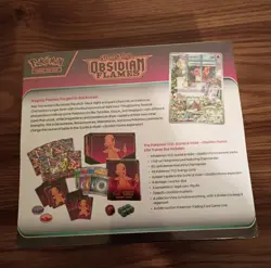 Pokemon: Scarlet & Violet 3: Obsidian Flames Elite Trainer Box - 9 Packs 820650853913 - Image 2