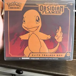 Pokemon: Scarlet & Violet 3: Obsidian Flames Elite Trainer Box - 9 Packs 820650853913 - Image 1