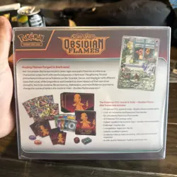 Pokemon: Scarlet & Violet 3: Obsidian Flames Elite Trainer Box - 9 Packs 820650853913 - Image 2