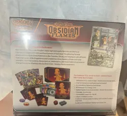 Pokemon: Scarlet & Violet 3: Obsidian Flames Elite Trainer Box - 9 Packs 820650853913 - Image 4
