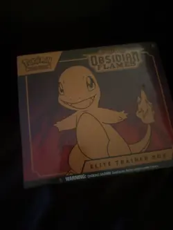 Pokemon: Scarlet & Violet 3: Obsidian Flames Elite Trainer Box - 9 Packs Sealed 820650853913 - Image 1
