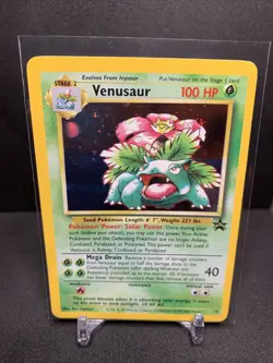 Pokemon TCG Venusaur #13 Black Star Promo Gameboy Players Guide WOTC 1999 2000 - Image 1