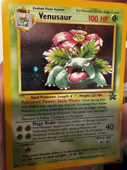 Pokemon TCG Venusaur Card 13/53 Black Star Promo WOTC English Edition - Image 4