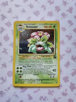 Pokemon TCG Venusaur 13/53 Wotc Black Star Promo Holo Card 1999 English - Image 1