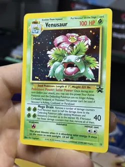 Venusaur 13 Black Star Promo 2000 Gameboy WOTC Holo Rare Pokemon Card TCG - Image 4