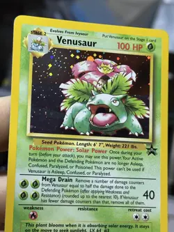 Venusaur 13 Black Star Promo 2000 Gameboy WOTC Holo Rare Pokemon Card TCG - Image 5