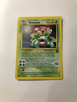 Pokemon TCG Venusaur 13/53 Wotc Black Star Promo Holo Card 1999 English - Image 1
