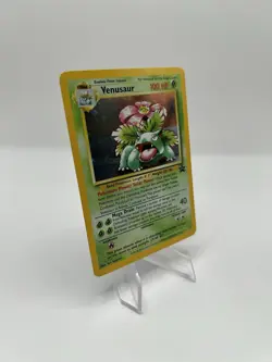 Pokemon TCG Venusaur #13 Wotc Black Star Promo Swirl Holo: LP+ - Image 3