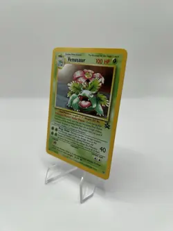 Pokemon TCG Venusaur #13 Wotc Black Star Promo Swirl Holo: LP+ - Image 4