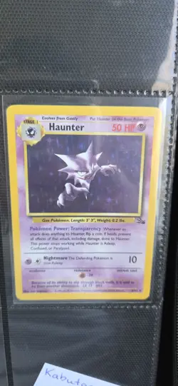 Haunter - 6/62 - Fossil 1999 - WOTC - Holo Rare - LP - Pokemon TCG Card - Image 1