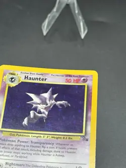 Haunter - 6/62 - Fossil 1999 - WOTC - Holo Rare - LP - Pokemon TCG Card - Image 2