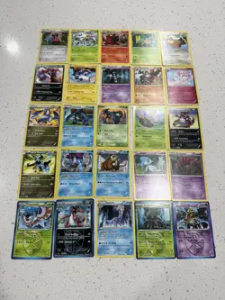 Pokemon Card Lot Of 25 Rare Vintage Various Series Random Lot - Image 1