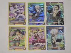 Union Arena Super Rare Hunter X Hunter Vol2Assorted Card Lot Of 6 Cards (FOIL)NM - Image 1