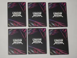 Union Arena Super Rare Hunter X Hunter Vol2Assorted Card Lot Of 6 Cards (FOIL)NM - Image 2