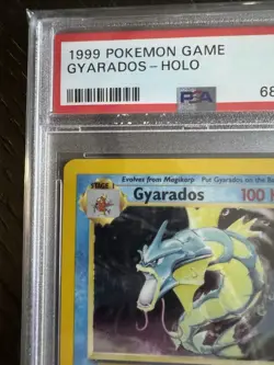 PSA 7 Gyarados 6/102 Base Set 1999 Holo Rare Graded Pokemon Card - Image 3
