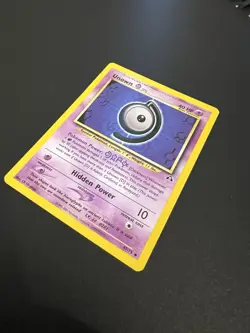 Unown D 47/75 Neo Discovery Unlimited 2001 Pokemon Card Uncommon NM - Image 3