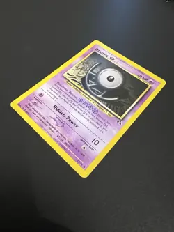 Unown U 51/75 Neo Discovery Unlimited 2001 Pokemon Card Uncommon NM - Image 3