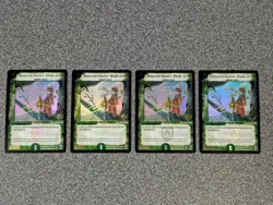 4X Duel Masters TCG Innocent Hunter Blade of All E6 Y1 Foil Promo Cards Unplayed - Image 1