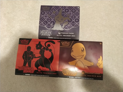 RESERVED 3 EMPTY Pokemon Center ETB - No cards - Image 1