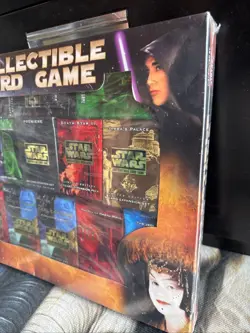 VERY RARE SEALED Star Wars Collectible Card Game Box by Vintage Sports Cards - Image 5