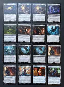 MTG Magic: The Gathering x Final Fantasy Black Artifact Common - 16 card lot NM - Image 1