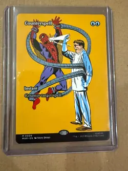 Counterspell 0009 (Borderless) Marvel Universe Eternal-Legal MTG Regular - Image 3