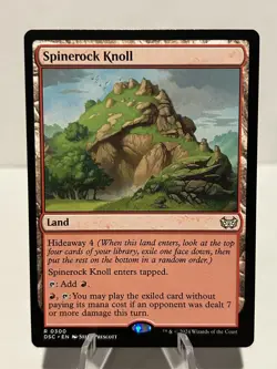 Spinerock Knoll 300 R Commander: Duskmourn: House of Horror NM MTG - Image 1
