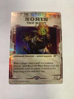 MTG - Secret Lair - Norin The Wary - Rainbow FOIL - Image 1