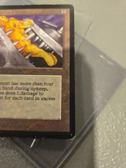 Black Vise (Beta Edition) Magic the Gathering MTG Card - Image 2